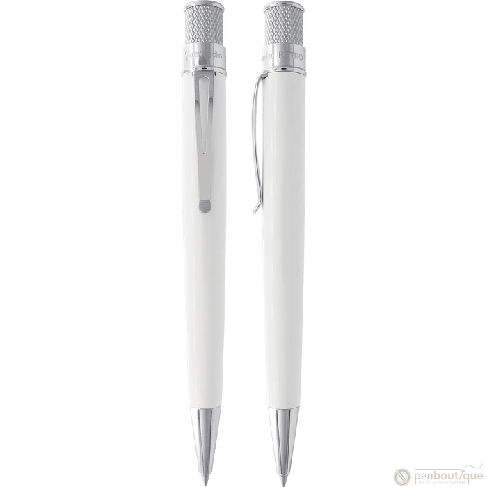 Retro 51 Tornado Rollerball Pen - Classic White - Pen Boutique Ltd