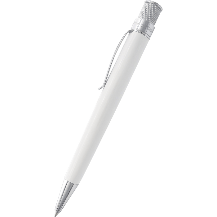 Retro 51 Tornado Rollerball Pen - Classic White - Pen Boutique Ltd