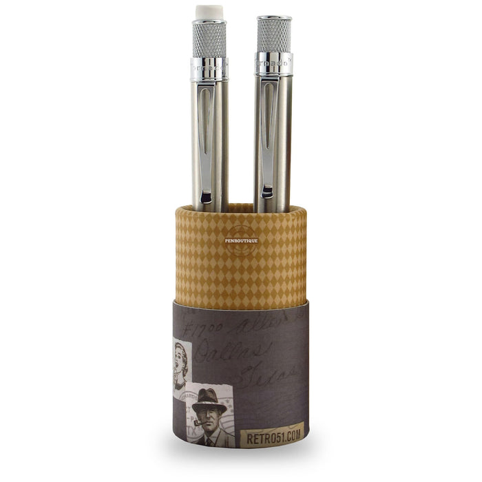 Retro 51 Tornado Stainless Pen Set - Pen Boutique Ltd