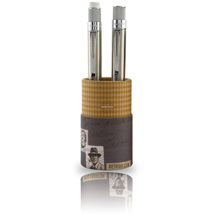Retro 51 Tornado Stainless Pen Set - Pen Boutique Ltd