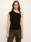 Revelry Asymmetrical Top Black