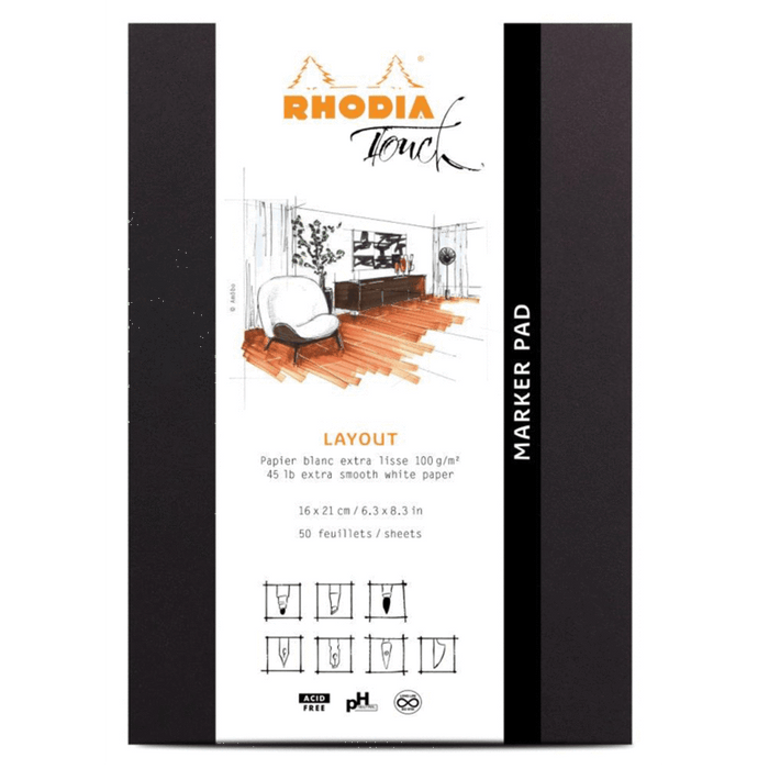 Rhodia 2020+ Touch Pads - Pen Boutique Ltd