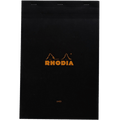 Rhodia Classic Notepads Top Staplebound 8 ¼ x 12 ½ Black - Lined - Pen Boutique Ltd