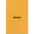 Rhodia Classic Notepads Top Staplebound 8 ¼ x 12 ½ Orange - Lined - Pen Boutique Ltd