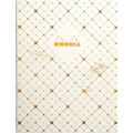Rhodia Heritage Book Block Notebook - Checkered Lined - Limited Edition (9.75" x 7.5") - Pen Boutique Ltd