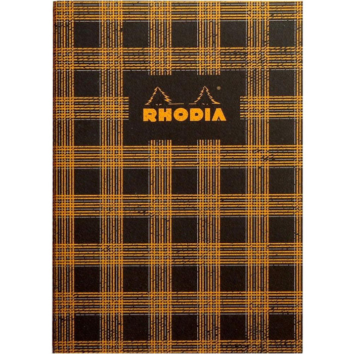 Rhodia Heritage Sewn Spine Notebook - Tartan Lined (A5 - 6" x 8.24") - Pen Boutique Ltd
