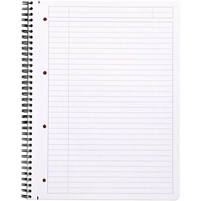 Rhodia Notebook Lined With Margin Black - Pen Boutique Ltd