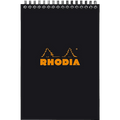 Rhodia Notepads Graph Black WB 6 X 8 1/4 - Pen Boutique Ltd