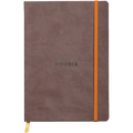 Rhodia Rhodiarama Notebook - Chocolate - Dot Grid - A5 - Pen Boutique Ltd