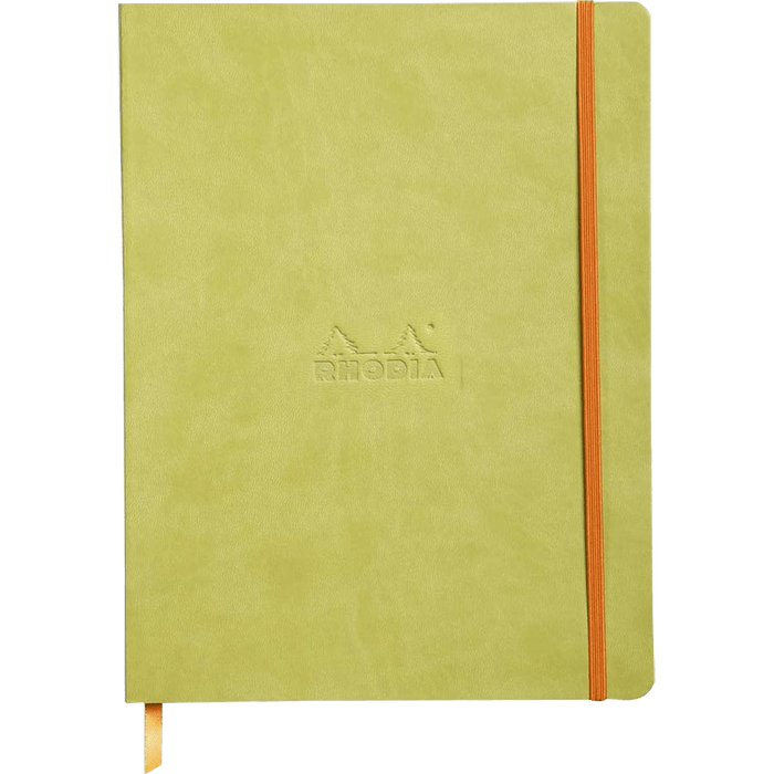 Rhodia Rhodiarama Notebook - Soft Cover - Anise - Lined - Pen Boutique Ltd