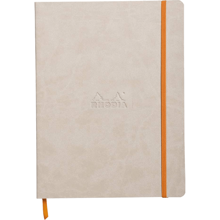 Rhodia Rhodiarama Notebook - Soft Cover - Beige - Lined - Pen Boutique Ltd