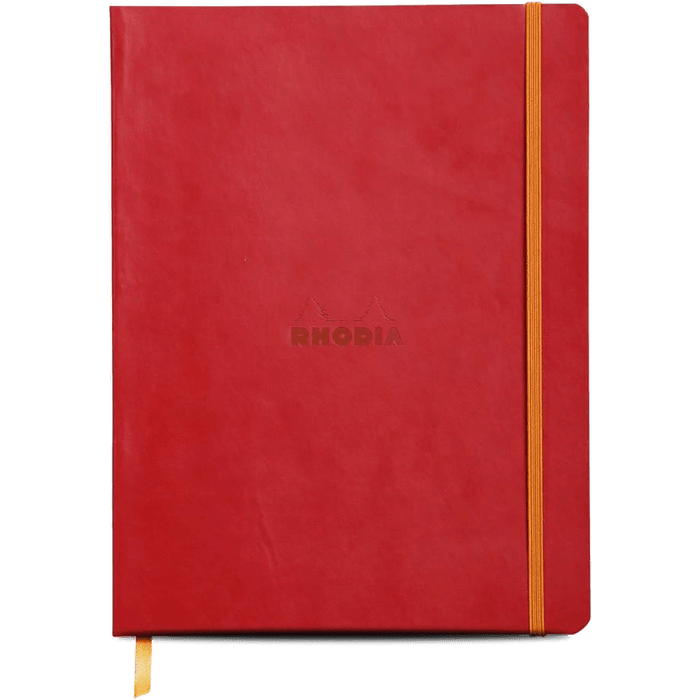 Rhodia Rhodiarama Notebook - Soft Cover - Poppy - Dot Grid - Pen Boutique Ltd