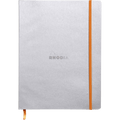 Rhodia Rhodiarama Notebook - Soft Cover - Silver - Lined - Pen Boutique Ltd