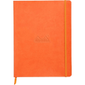Rhodia Rhodiarama Notebook - Soft Cover - Tangerine - Lined - Pen Boutique Ltd