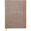Rhodia Rhodiarama Notebook - Soft Cover - Taupe - Dot Grid - Pen Boutique Ltd