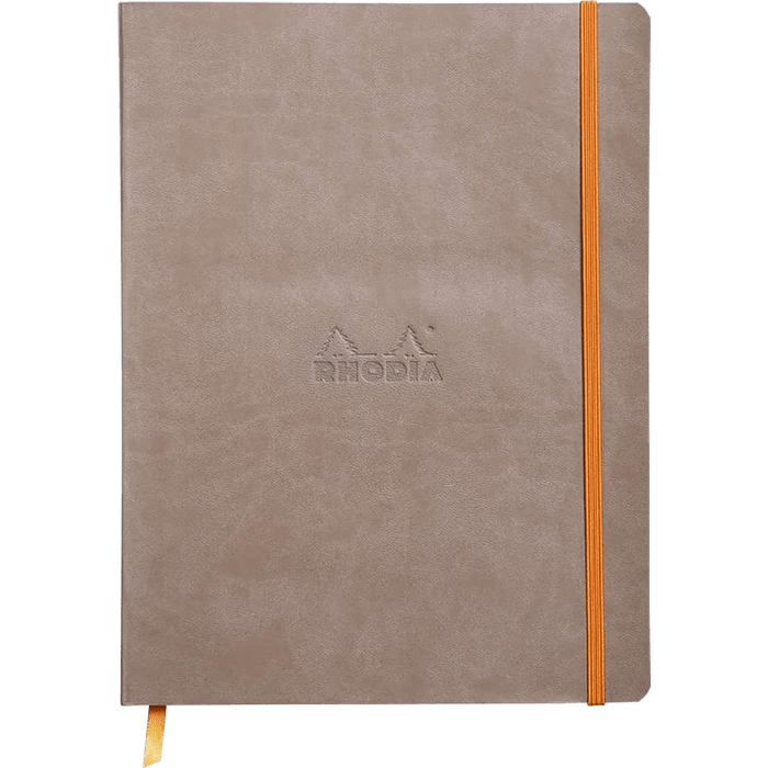Rhodia Rhodiarama Notebook - Soft Cover - Taupe - Lined - Pen Boutique Ltd