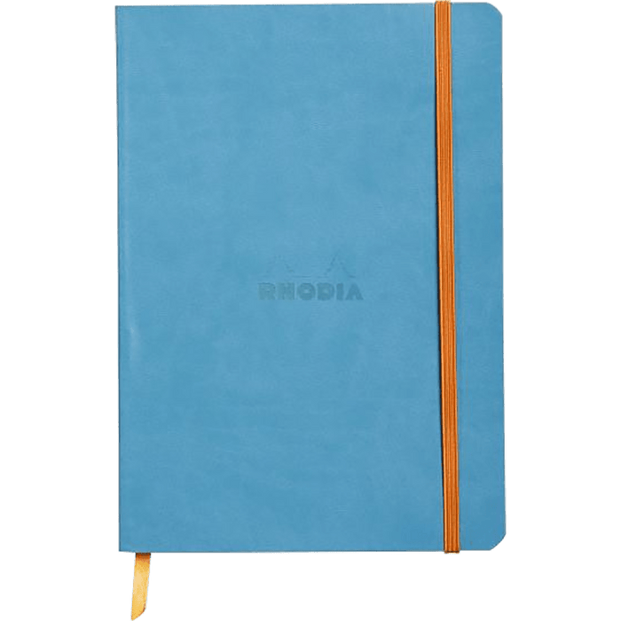 Rhodia Rhodiarama Notebook - Turquoise - Dot Grid - A5 - Pen Boutique Ltd