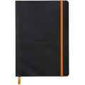Rhodia Rhodiarama Notebook Black Dot Grid A5 size - 6x8.25" - Pen Boutique Ltd
