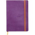 Rhodia Rhodiarama Notebook Purple Dot Grid A5 size - 6x8.25" - Pen Boutique Ltd