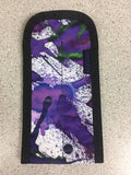 Rickshaw 2 Pen Coozy - Purple Splatter - Pen Boutique Ltd