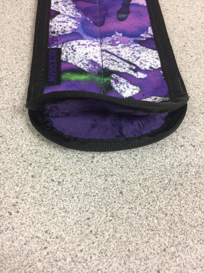 Rickshaw 2 Pen Coozy - Purple Splatter - Pen Boutique Ltd