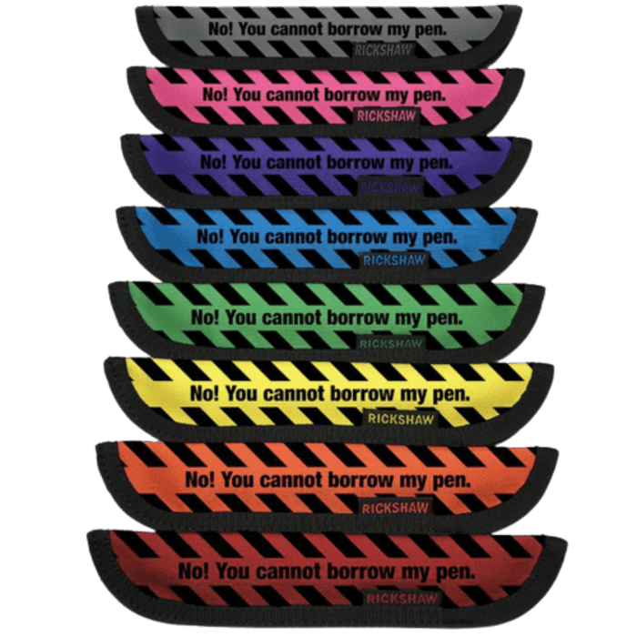Rickshaw Pen Sleeve - No Borrow Collection - Pen Boutique Ltd