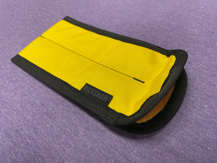 Rickshaw Plush Coozy Pen Case - Saffron - Large (2 Pen) - Pen Boutique Ltd