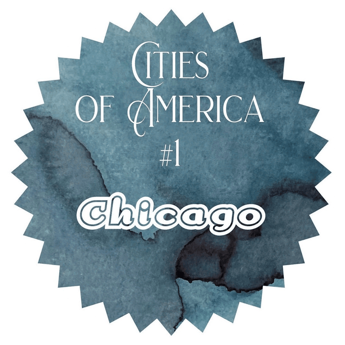 Robert Oster Cities of America Ink Bottle - Chicago - 50ml - Pen Boutique Ltd