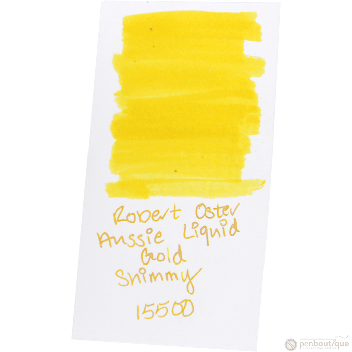 Robert Oster Shake'N'Shimmy Ink Bottle - Aussie Liquid Gold - 50ml - Pen Boutique Ltd