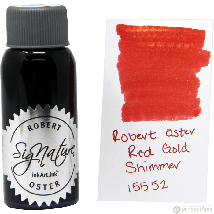 Robert Oster Shake'N'Shimmy Ink Bottle - Red Gold - 50ml - Pen Boutique Ltd