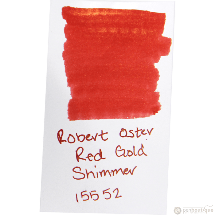 Robert Oster Shake'N'Shimmy Ink Bottle - Red Gold - 50ml - Pen Boutique Ltd