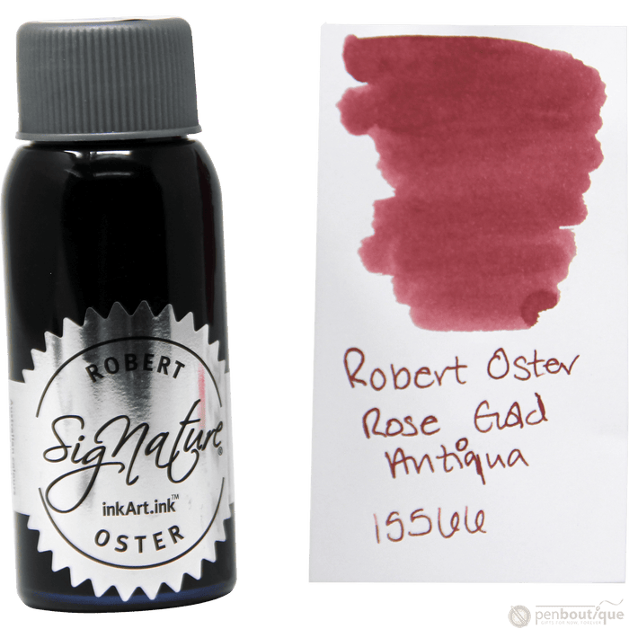 Robert Oster Shake'N'Shimmy Ink Bottle - Rose Gold Antiqua - 50ml - Pen Boutique Ltd