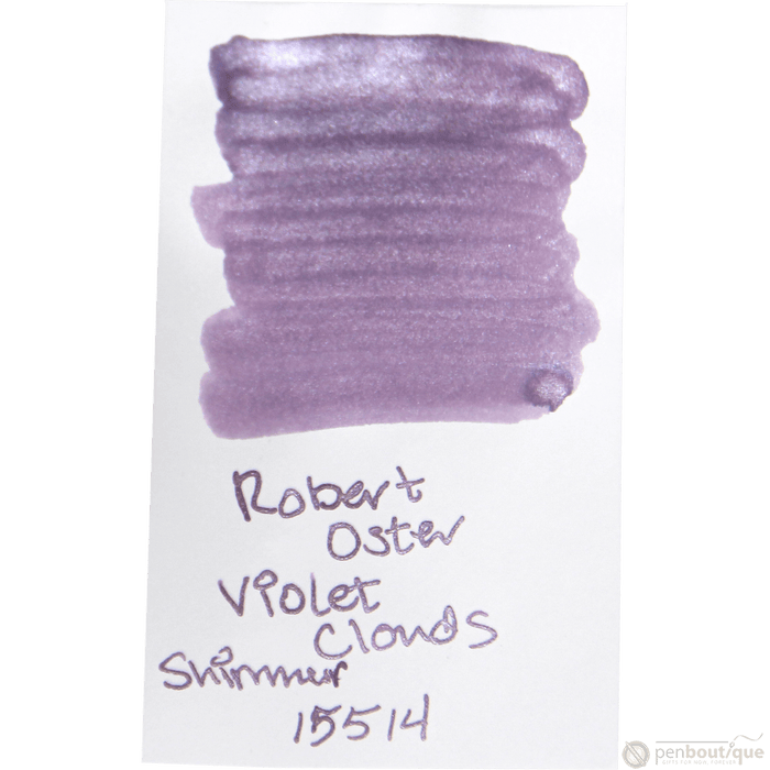 Robert Oster Shake'N'Shimmy Ink Bottle - Violet Clouds - 50ml - Pen Boutique Ltd