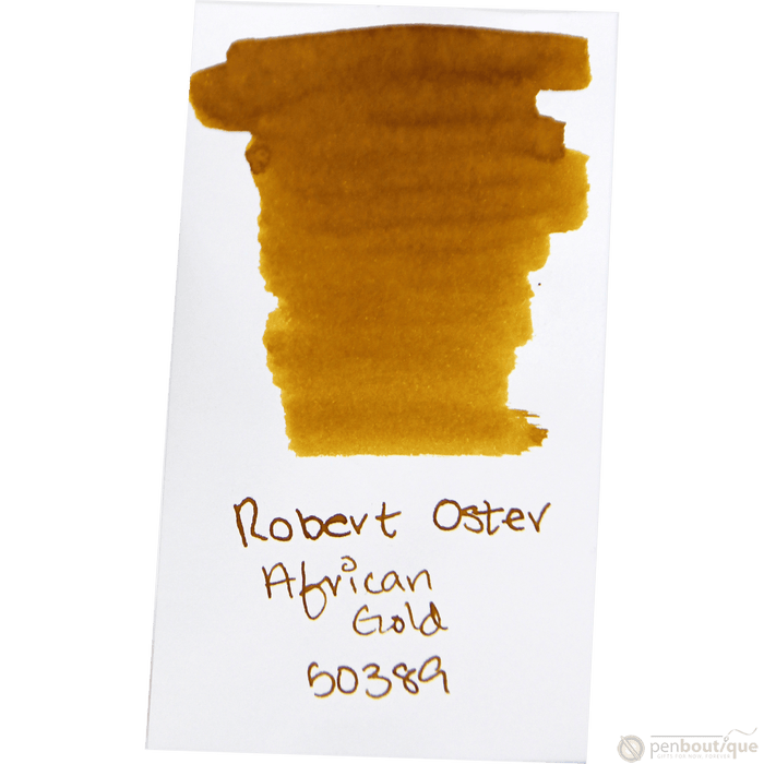 Robert Oster Signature Ink Bottle - African Gold - 50ml - Pen Boutique Ltd