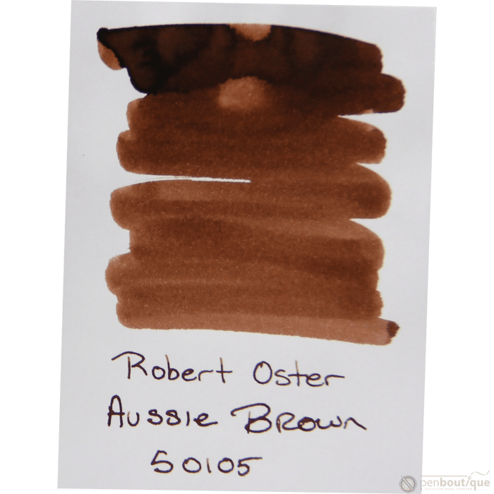 Robert Oster Signature Ink Bottle - Aussie Brown - 50ml - Pen Boutique Ltd