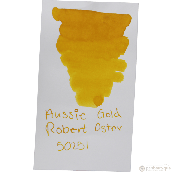 Robert Oster Signature Ink Bottle - Aussie Gold - 50ml - Pen Boutique Ltd