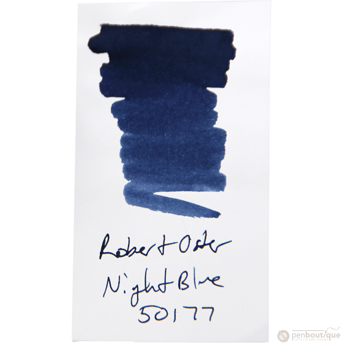 Robert Oster Signature Ink Bottle - Blue Night - 50ml - Pen Boutique Ltd
