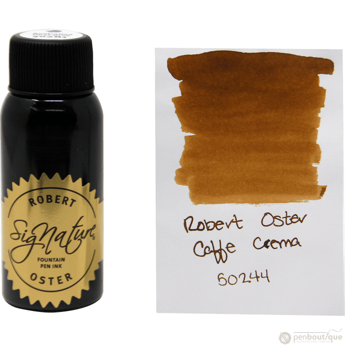 Robert Oster Signature Ink Bottle - Caffè Crema - 50ml - Pen Boutique Ltd
