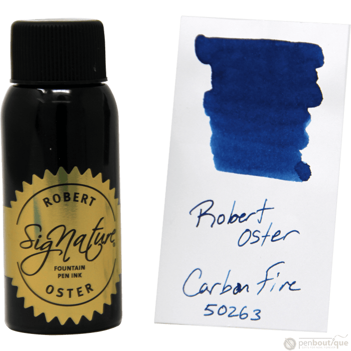 Robert Oster Signature Ink Bottle - Carbon Fire - 50ml - Pen Boutique Ltd