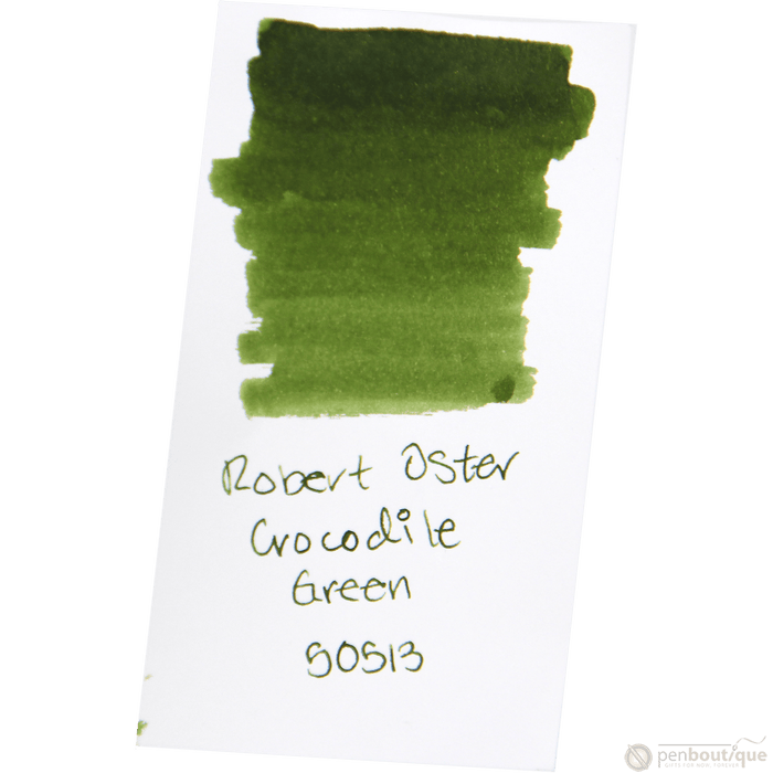 Robert Oster Signature Ink Bottle - Crocodile Green - 50ml - Pen Boutique Ltd