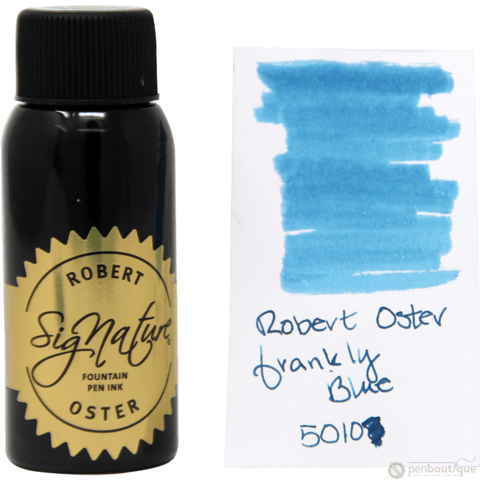 Robert Oster Signature Ink Bottle - Frankly Blue - 50ml - Pen Boutique Ltd