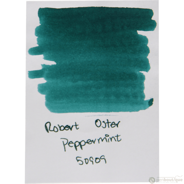 Robert Oster Signature Ink Bottle - Peppermint - 50ml - Pen Boutique Ltd