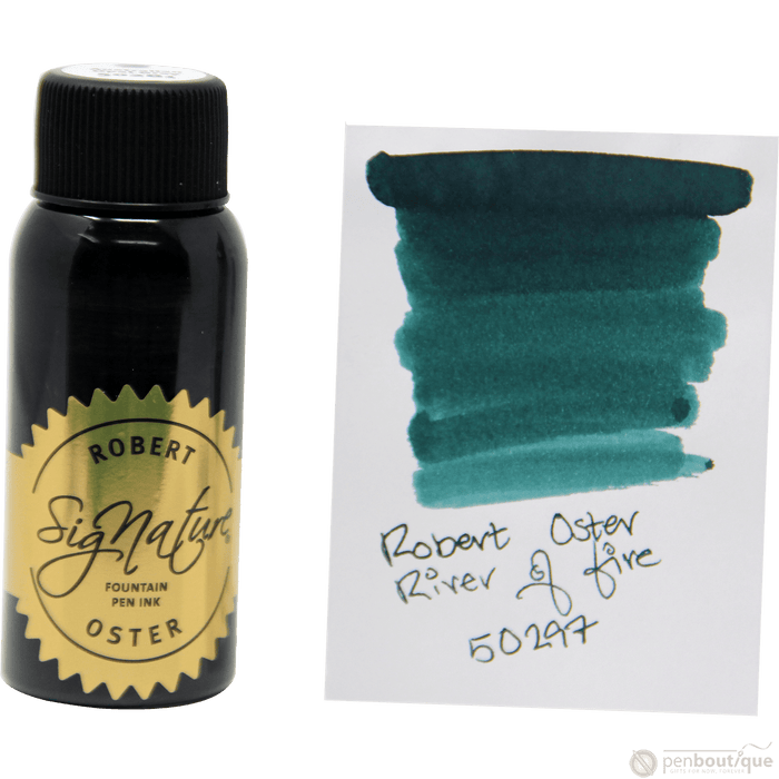 Robert Oster Signature Ink Bottle - River of Fire - 50ml - Pen Boutique Ltd