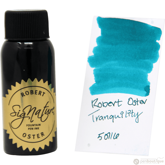 Robert Oster Signature Ink Bottle - Tranquility - 50ml - Pen Boutique Ltd