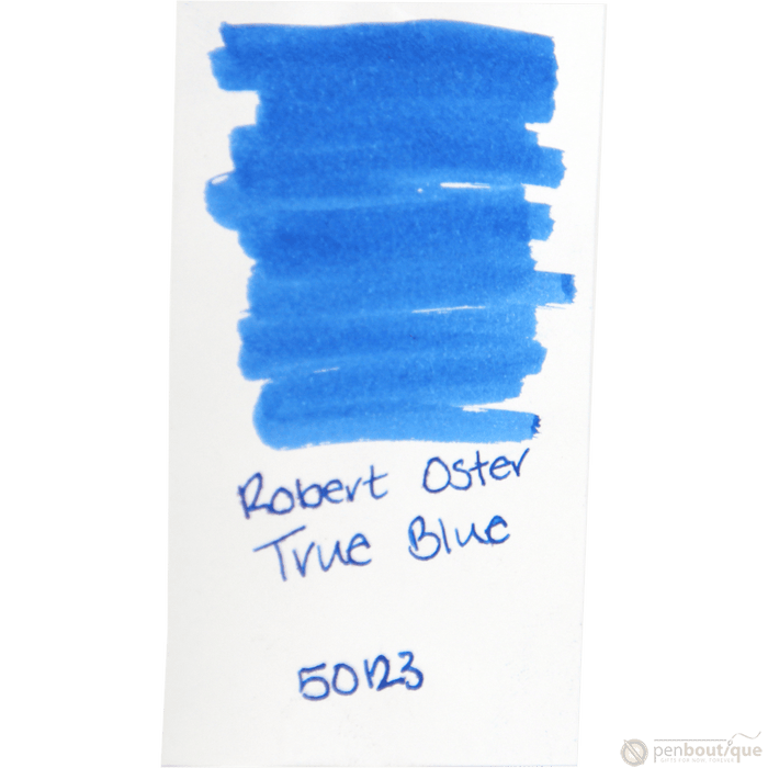 Robert Oster Signature Ink Bottle - True Blue - 50ml - Pen Boutique Ltd