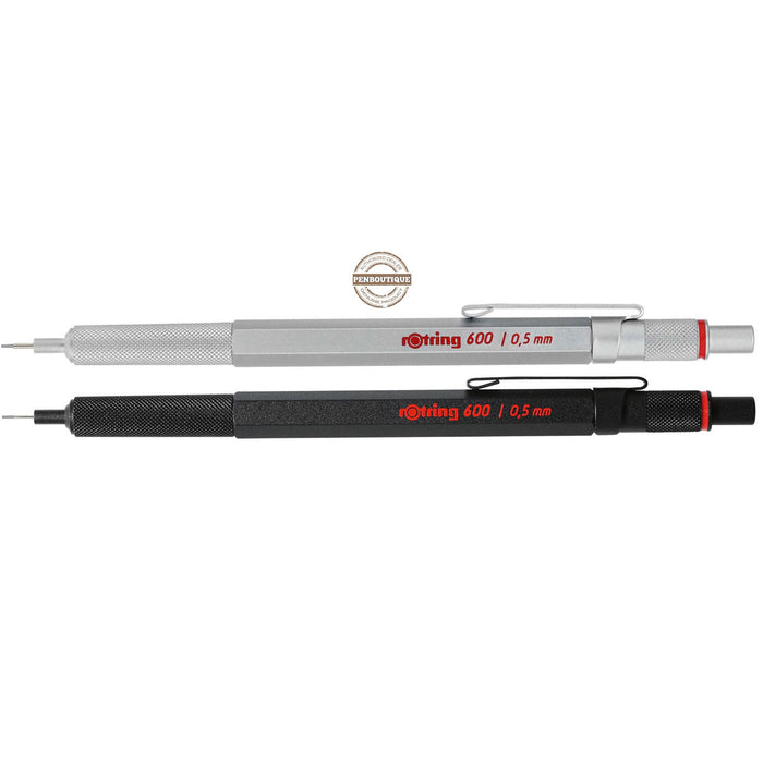 Rotring 600 Mechanical Pencil - 0.5mm Lead - Pen Boutique Ltd