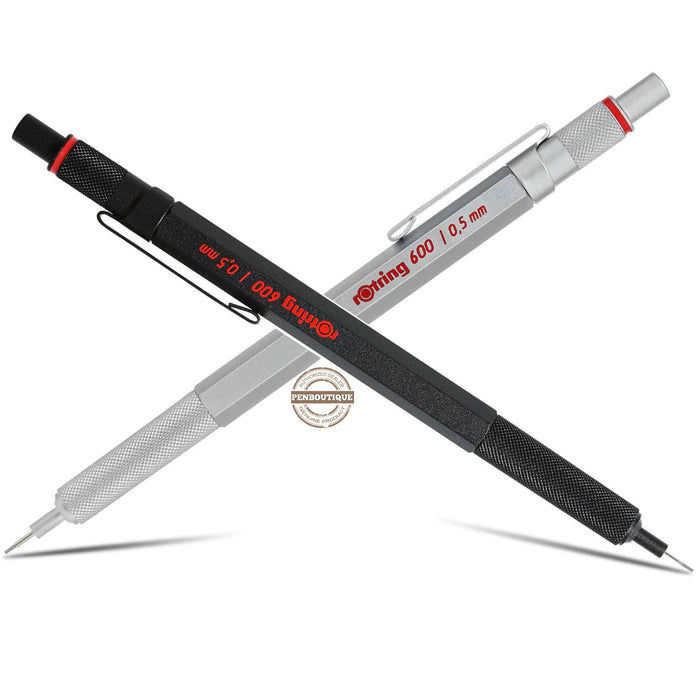 Rotring 600 Mechanical Pencil - 0.5mm Lead - Pen Boutique Ltd