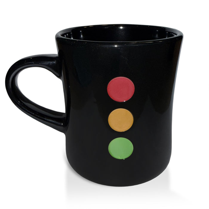 Rush Fifty Something Black Coffee Mug