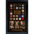 Rush Framed 50th Anniversary  Studio Albums