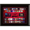 Rush Framed Album Collection Collage